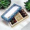 Ghasitaram Gifts Jaiccha 3 Part Printed Box of Exotic Sweets|Gift for Diwali,Holi,Rakhi,Valentine,Christmas,Birthday,Anniversary,Gift for Her,Him,Mothers Day,Fathers Day| view 1