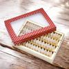 Ghasitaram Gifts Jaiccha Red Box of Mini Kaju Katlis|Gift for Diwali,Holi,Rakhi,Valentine,Christmas,Birthday,Anniversary,Gift for Her,Him,Mothers Day,Fathers Day| view 1