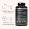 Lactase Enzyme (High Strength) | 9600FCC in One Capsule | 180 Capsules = 180 True Servings | Lactose Intolerance Relief & Digestion Support | Lab Tested | 100% Natural and Non-GMO view 3