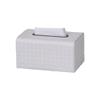 DFHS46JK Tissue Box Cover Simple Modern Tissue Box Household Restaurant Desktop Decorative Paper Box Creative Coffee Table Storage Tissue Box In Living Room(White) view 1