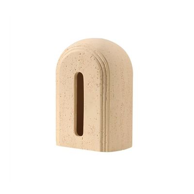 DFHS46JK Tissue Box Cover Tissue Box Holder Desktop Vertical Tissue Box - Household Office Tissue Cover Case Paper Holder Napkin Holder Desk Organizer In Living Room(Yellow)