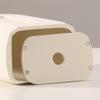 DFHS46JK Tissue Box Cover Tissue Box Holder Desktop Vertical Tissue Box - Household Office Tissue Cover Case Paper Holder Napkin Holder Desk Organizer In Living Room(Yellow) view 3