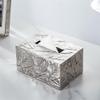 DFHS46JK Tissue Box Cover Living Room High-end Stainless Steel Drawer Box Hotel Tissue Box Light Luxury Upscale Modern Commercial In Living Room(Small) view 3