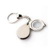 15X Portable Folding Key Ring Mini Magnifier Key Chain Magnifying Durable Glass Loupe Pocket Tool Gift Supplies view 1
