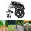 16 Inch Rear Wheels for Wheelchair, 16x1.75 Manual Wheelchairs Replacement Wheel, Non-Inflatable PU Tires, Replaceable Trolley Wheels, with 1/2" Bearing (1 Set of 2) view 2