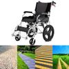 16 Inch Rear Wheels for Wheelchair, 16x1.75 Manual Wheelchairs Replacement Wheel, Non-Inflatable PU Tires, Replaceable Trolley Wheels, with 1/2" Bearing (1 Set of 2) view 3