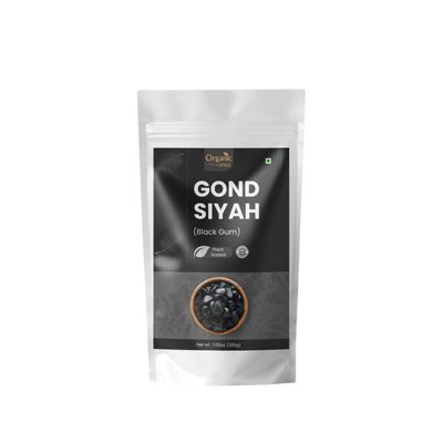 Organic Spree GOND SIYAH 200grams (7.05oz) | Black Gum | Pure and Natural