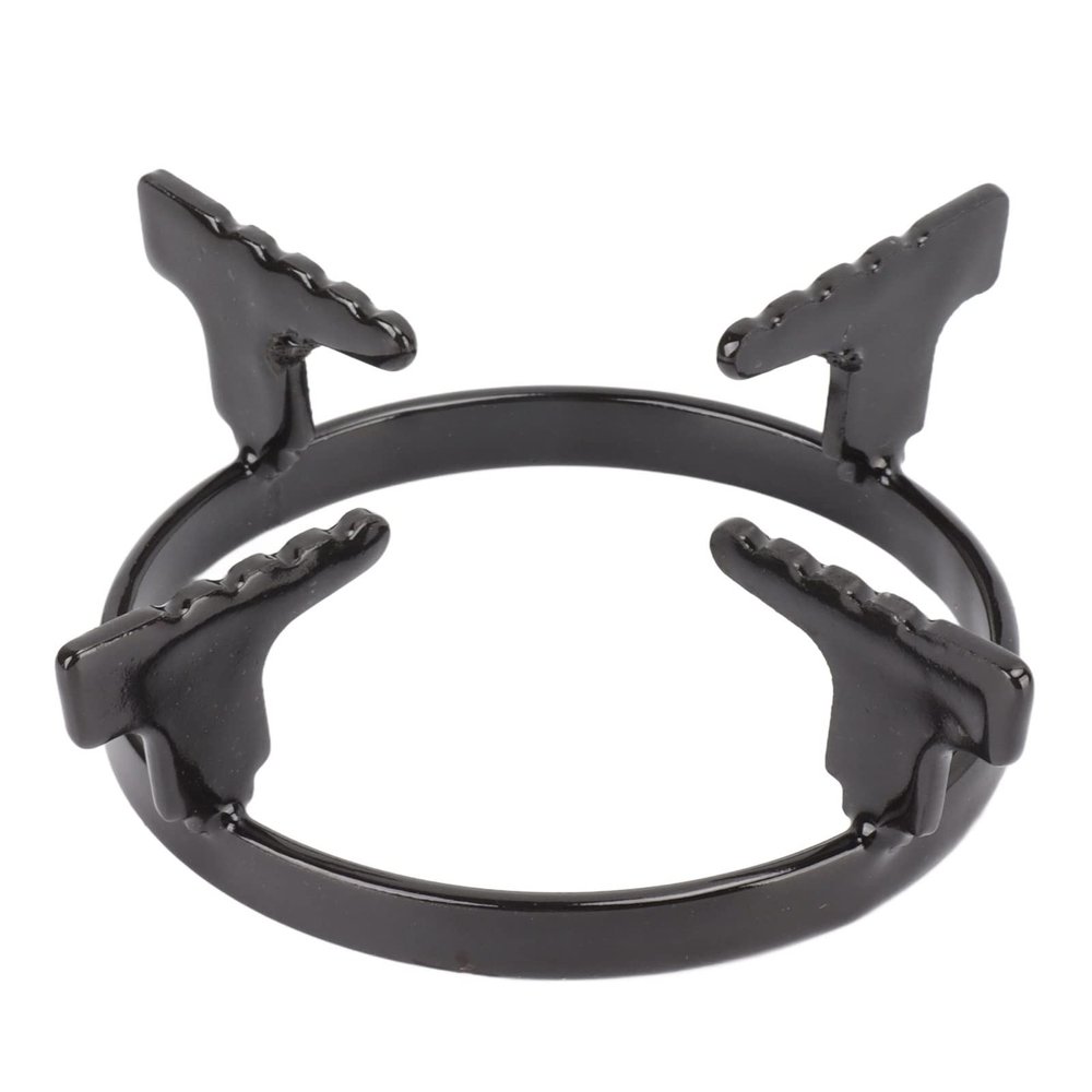 Sahgsa Cast Iron Wok Stand, Rust Protection, Portable Gas Stove Stand, Wok Stand for Kitchen
