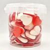 Pick n Mix Retro Hearts Jelly Halal Sweets. Premium Quality for Kids & Adults Christmas, EID, Wedding Candy Carts, Gift and Sharing. 500g / 1kg bulk buy (500G) view 2
