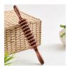 Beech Wood Yoga Massage Roller Lumbar Cervical Shoulder Back Leg Wooden Stick Thin Body Meridian Fitness Massager(Type d) view 2