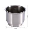 2 x Stainless Steel Drink Holders with Drainage for Marine, Boat, Caravan view 2