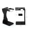 WENH Acrylic Shaving Brush Stand, Men's Razor Stand Holder For Brush Maintain Traditional Wet Shave Tool Black view 2