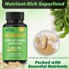 AYP Organic Moringa Capsules - Complete Green Superfood Dietary Supplement with 1000mg Moringa Oleifera Leaf Extract per Serving - Rich in Antioxidants, Vitamins, Minerals - 60 Capsules view 3