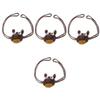 FRCOLOR 4pcs Nose Cover Knitting Nose Cover Dirt Bike Socks for Cold Weather Activities view 1
