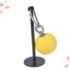 FRCOLOR 1 Set Hand Grip Ball Weight Lifting Grip Ball Dumbbell Bracket Anti-Slip Surface Fitness Equipment Steel Hook Finger Force Arm Exercise view 4