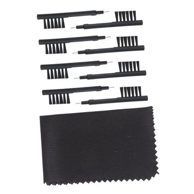 FRCOLOR 2sets Hearing Aid Cleaning Kit Brush for Hearing Amplifier Magnet Accessory for Earpiece Cleaner for Daily Maintenance and Care Random Color