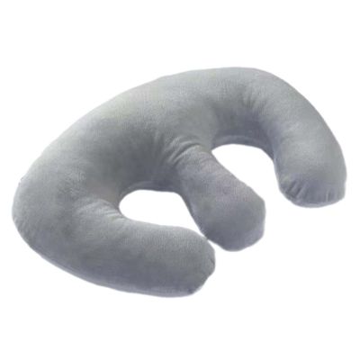Sharplace Breast Pillow SPA Massage Chest Cushion,Massage Table Rest Pillow Hollow Pillow Beauty Salon Breast Support Pillow for Travel, Gray