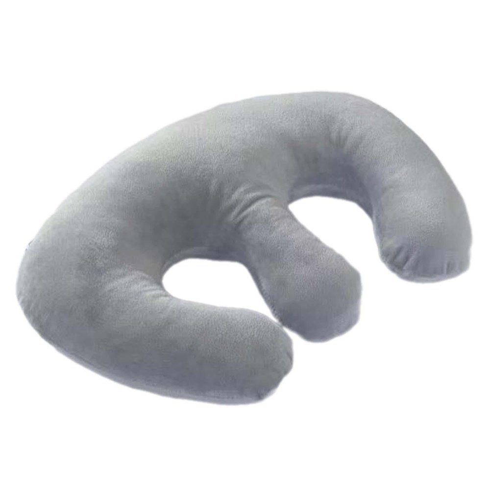 Sharplace Breast Pillow SPA Massage Chest Cushion,Massage Table Rest Pillow Hollow Pillow Beauty Salon Breast Support Pillow for Travel, Gray