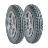 12 Inch Electric Wheelchair Replacement Wheel, 12 1/2x1 1/4 Rear Wheels for Wheelchair, Solid Construction Rubber Tire, Wheelchair Accessories, with 11/16" Bearing (1 Set of 2) view 1
