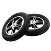 12 1/2 x 2 1/4 Wheelchair Rear Wheels, 1 Pair 12inch Wheelchair Wheel Replacement, Power Wheelchair Accessory, Solid Tires view 3