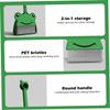 Kids Broom and Dustpan Set 2Pcs/Set PP Cute Cartoon Frog Pattern Toddler Broom Odor-free Hanging Smooth Handle Washable PET Brush Kids Broom for Home Kindergarten Home Kitchen Tools view 3