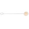 20PCS Wool Ball Brush Set with Metal Handle for Leather Dyeing Polishing Crafts, Fine Workmanship High Density, Sturdy Steel Handle, 25mm Ball Head Diameter, 125mm Length view 3