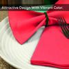 Tezraftaar 1000 x Swantex Paper Napkins Disposable 33cm x 33cm 2Ply Red Serviettes Tissue Paper for Catering Supply Tableware Weddings Christmas Birthday Parties view 4