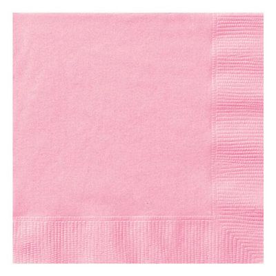Tezraftaar 1000 x Swantex Paper Napkins Disposable 33cm x 33cm 2Ply Pink Serviettes Tissue Paper for Catering Supply Tableware Weddings Christmas Birthday Parties