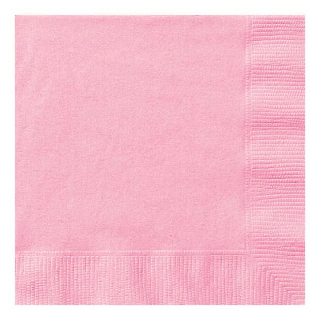 Tezraftaar 1000 x Swantex Paper Napkins Disposable 33cm x 33cm 2Ply Pink Serviettes Tissue Paper for Catering Supply Tableware Weddings Christmas Birthday Parties