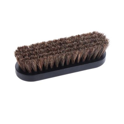 MKEMQXBEP 1PC Handle Dashboard Details Polishing And Cleaning Brush Horse Hair Wood Brush Leather Shoe Care And Cleaning Shoe Brush(A2)