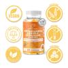Ashwagandha KSM-66 and Lions Mane Gummies 4700mg | Enhanced with Ginkgo Biloba, B6, B12 & Magnesium Glycinate | for Body, Mind & Cognitive Health | High Strength | 3-in-1 view 3