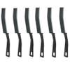 MAWR - Pack of 6 Crevice Cleaning Brush Dense Brsitles Gap Cleaning Brush Crevice Cleaning Tool for Narrow Corners in home Kitchen Bathroom and Window Groove - 3 Pcs, Black view 1