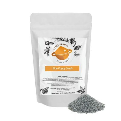 Blue Poppy Seeds | Dried Premium Quality by Spice Planet Free UK P&P 25g-1.9kg (90 Grams)