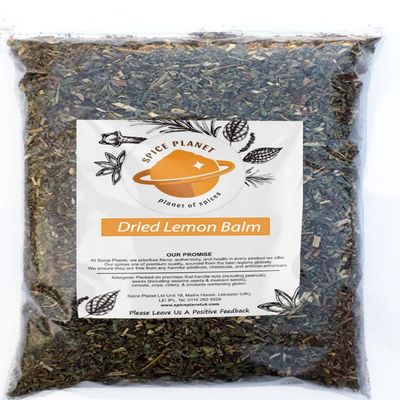 Lemon Balm Dried Cut Leaves | Melissa Premium Quality by Spice Planet Free UK P&P 25g-1.9kg (25 Grams)