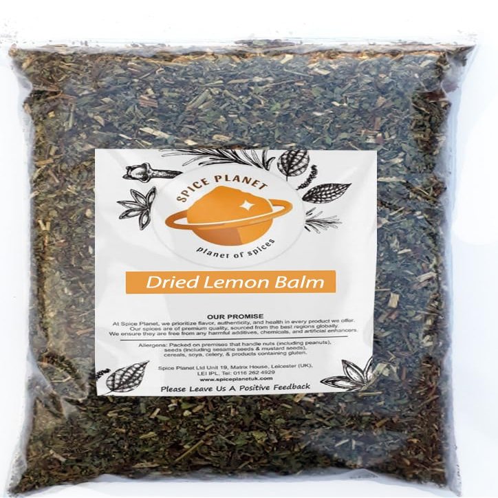 Lemon Balm Dried Cut Leaves | Melissa Premium Quality by Spice Planet Free UK P&P 25g-1.9kg (25 Grams)