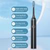 yupeuooe Electric Toothbrush | Adults Electric Toothbrush,Rechargeable Lasts 180 Days 40000 VPM Deep Clean 6 Modes Toothbrush Includes Travel Case for Adults view 2