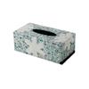 DFHS46JK Tissue Box Cover Light Luxury Shell Decorative Tissue Box Exquisite Home Drawer Box Living Room Coffee Table Ornaments Storage Box In Living Room view 1