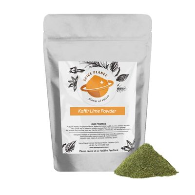 Kaffir Lime Leaf | Leaves Powder Premium Quality by Spice Planet Free UK P&P (25 Grams)