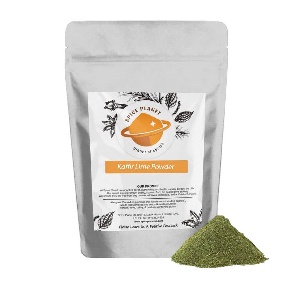 Kaffir Lime Leaf | Leaves Powder Premium Quality by Spice Planet Free UK P&P (950 Grams)