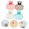 BELLIFFY 4pcs Toothbrush Caps Travel Protection Covers for Electric Manual Toothbrush Heads, Gray Blue Pink Small Covers for Oral Care on Camping Business Trips view 3