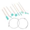 Zerodeko Ice Maker Cleaning Brush Set 8 Gap Brushes 2 Tube Brushes for Ice Machine Refrigerator view 1
