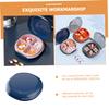 minkissy Travel Pill Organizer Case Grid Sealed Medicine Storage Box for Compact Daily Use view 2