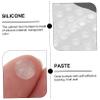 Healeved Bump Dots Stickers 100pcs Silicone Anti-Collision Pads Low Vision Door Bumpers Reusable Adhesive Furniture Protectors for Visually Impaired Users view 2