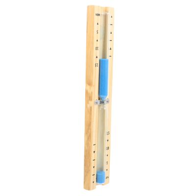 INOOMP Wooden Sauna Hourglass Timer Rotating Sandglass Decorative Decor for Sauna