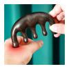 1Pc Sandalwood Eye Nose Meridian Massager Body Massage Comb Wooden Handle Sandalwood Acupuncture Point Massager(Type w) view 2
