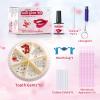 Tseriact Tooth Gem Kit, DIY Tooth Gems, Sparkling Tooth Gems with 60 Crystals for Teeth Decor, Diamond Crystal Tooth Jewelry for Teeth Women Bling (Style A) view 3