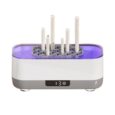 Household Ultrasonic Cleaner | -Mode Ultrasonic Cleaner | Retainer Cleaning Machine | 360 Degree Cleaning Household Cleaner with 3 Modes 8.27x3.82x3.27 Inches for Glasses Rings Retainer Denture