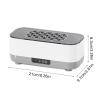 Household Ultrasonic Cleaner | -Mode Ultrasonic Cleaner | Retainer Cleaning Machine | 360 Degree Cleaning Household Cleaner with 3 Modes 8.27x3.82x3.27 Inches for Glasses Rings Retainer Denture view 2