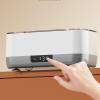 Household Ultrasonic Cleaner | -Mode Ultrasonic Cleaner | Retainer Cleaning Machine | 360 Degree Cleaning Household Cleaner with 3 Modes 8.27x3.82x3.27 Inches for Glasses Rings Retainer Denture view 4