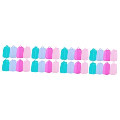 Baluue 32pcs Toothbrush Covers Caps for Toothbrush Heads Travel Essentials Convenient for Travel Using